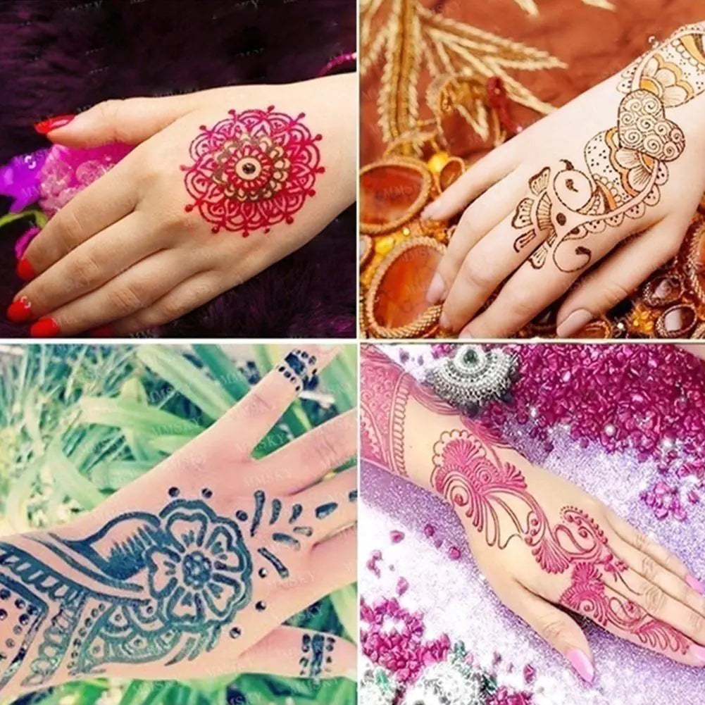 Glitter Hand Painted Tattoo Cream