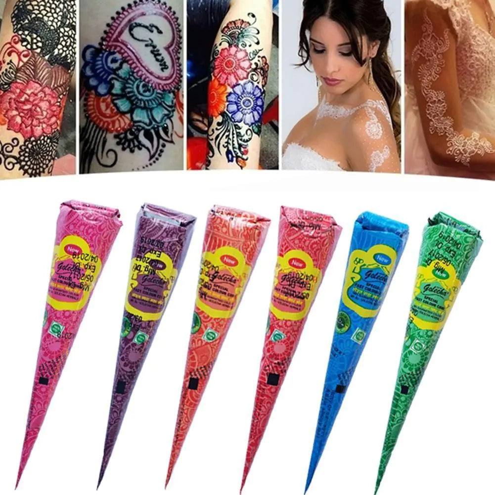 Glitter Hand Painted Tattoo Cream