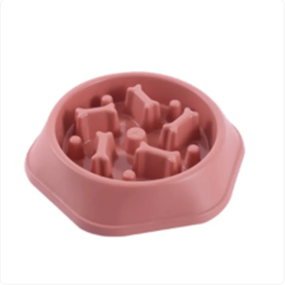 Slow Feeder Dog Bowl - Anti-Bloat Maze Design for Fast Eaters
