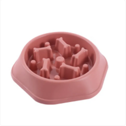 Slow Feeder Dog Bowl - Anti-Bloat Maze Design for Fast Eaters