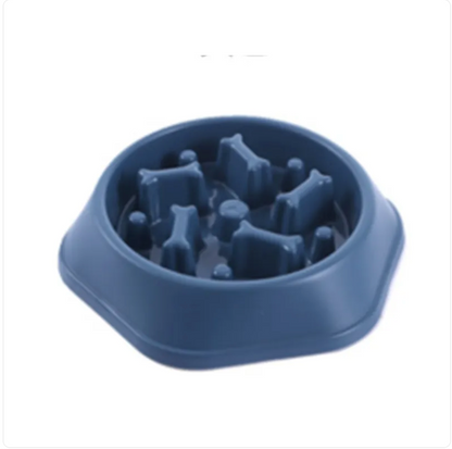 Slow Feeder Dog Bowl - Anti-Bloat Maze Design for Fast Eaters
