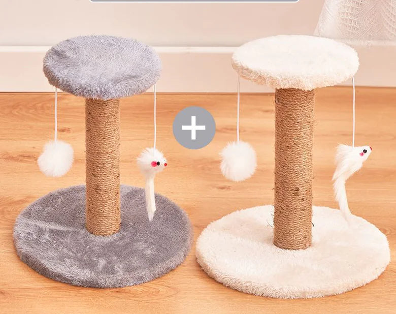 Durable Vertical Sisal Cat Scratching Post Toy