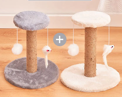 Durable Vertical Sisal Cat Scratching Post Toy