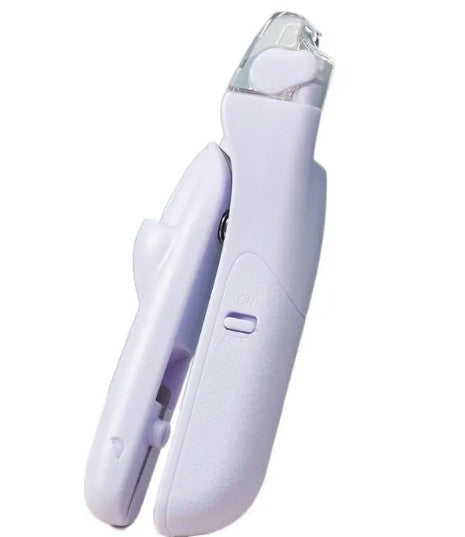 Pet Nail Clippers with LED Safety Light - Stainless Steel for Dogs and Cats