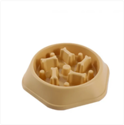 Slow Feeder Dog Bowl - Anti-Bloat Maze Design for Fast Eaters