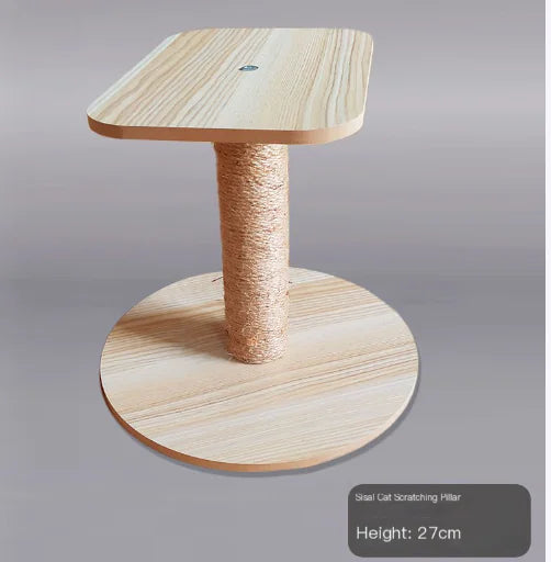 Durable Vertical Sisal Cat Scratching Post Toy