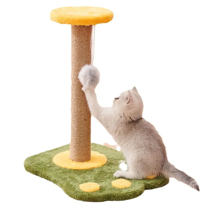 Durable Vertical Sisal Cat Scratching Post Toy