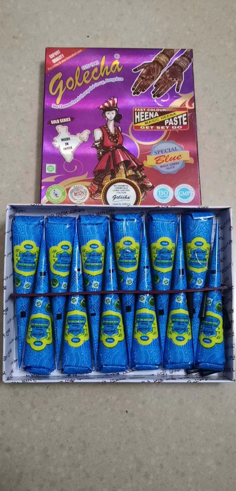 Glitter Hand Painted Tattoo Cream