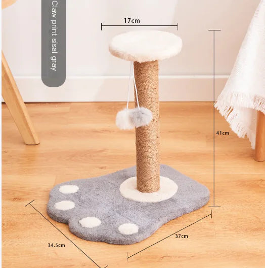 Durable Vertical Sisal Cat Scratching Post Toy