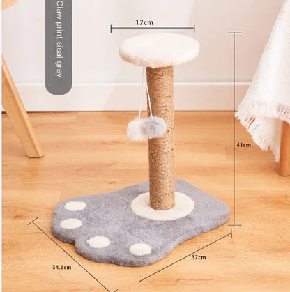 Durable Vertical Sisal Cat Scratching Post Toy
