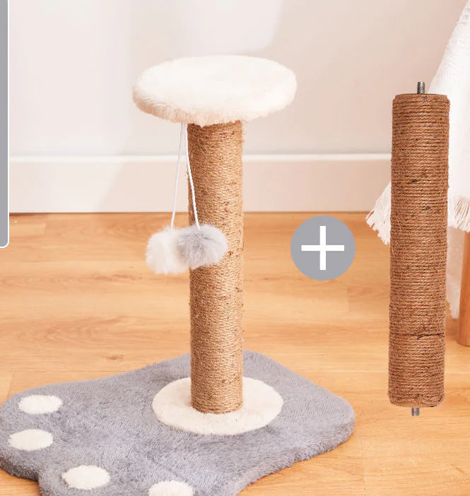 Durable Vertical Sisal Cat Scratching Post Toy