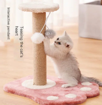 Durable Vertical Sisal Cat Scratching Post Toy
