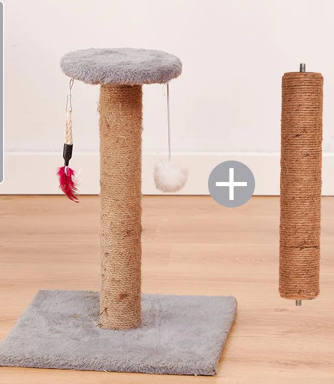 Durable Vertical Sisal Cat Scratching Post Toy