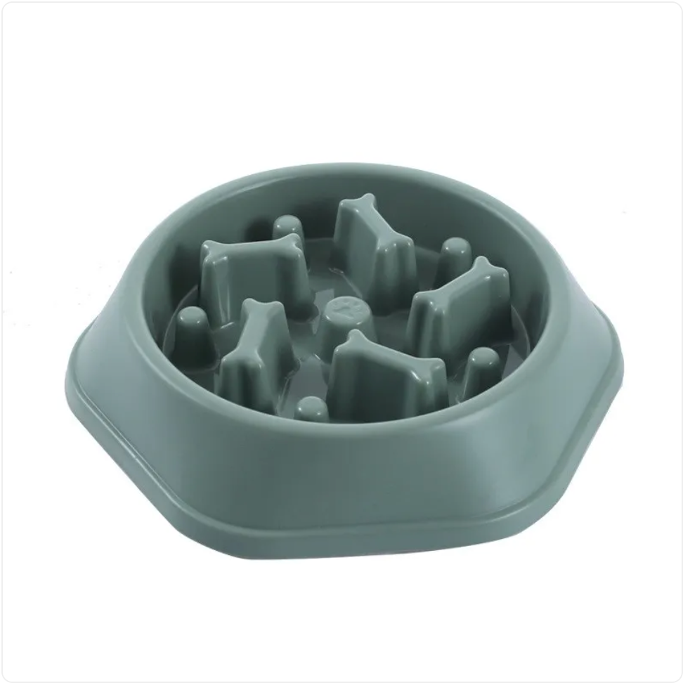 Slow Feeder Dog Bowl - Anti-Bloat Maze Design for Fast Eaters