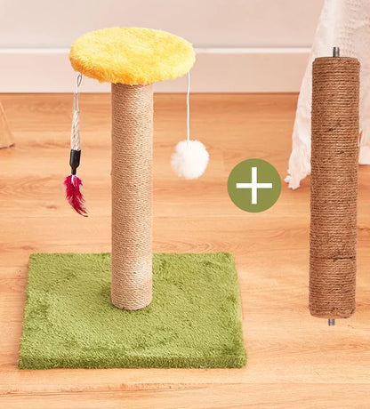 Durable Vertical Sisal Cat Scratching Post Toy