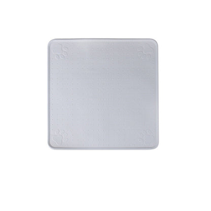 Silicone Pet Food Mat - Waterproof Non-Slip Spill Catcher for Dog and Cat Bowls