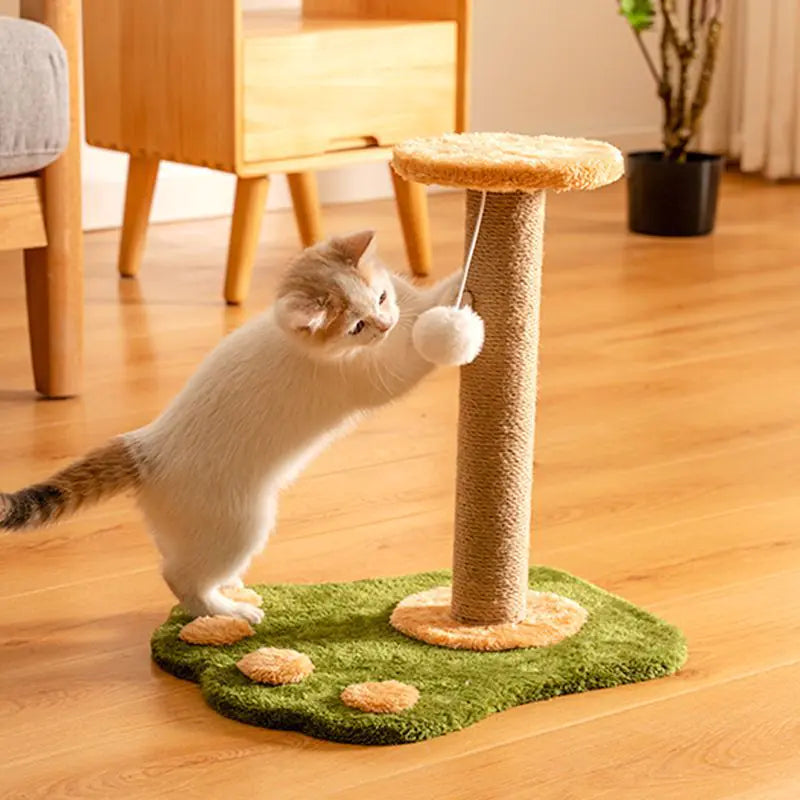 Durable Vertical Sisal Cat Scratching Post Toy