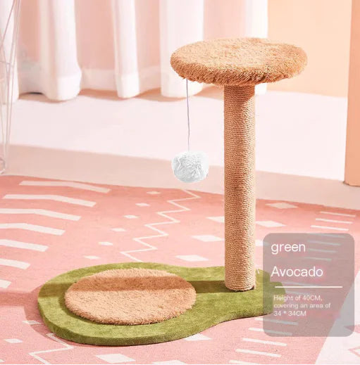 Durable Vertical Sisal Cat Scratching Post Toy