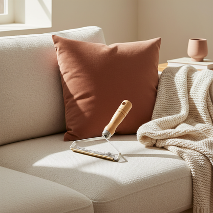 Reusable Pet Hair Remover Brush - lifestyle AI photoshoot