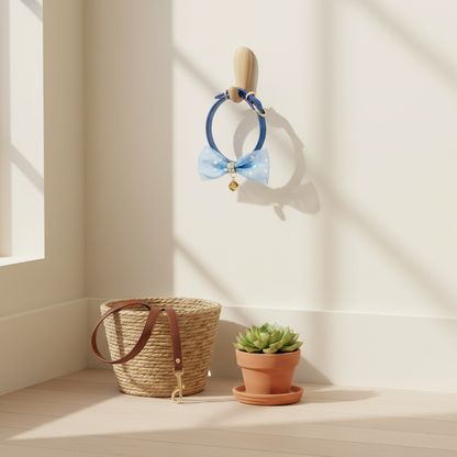 Bright Colors Adjustable Dog Collar - lifestyle AI photoshoot
