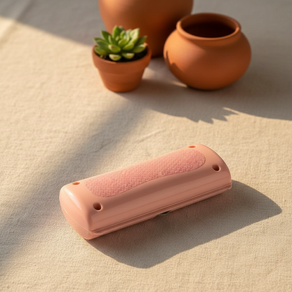 Dual-Head Pet Grooming Comb - lifestyle AI photoshoot