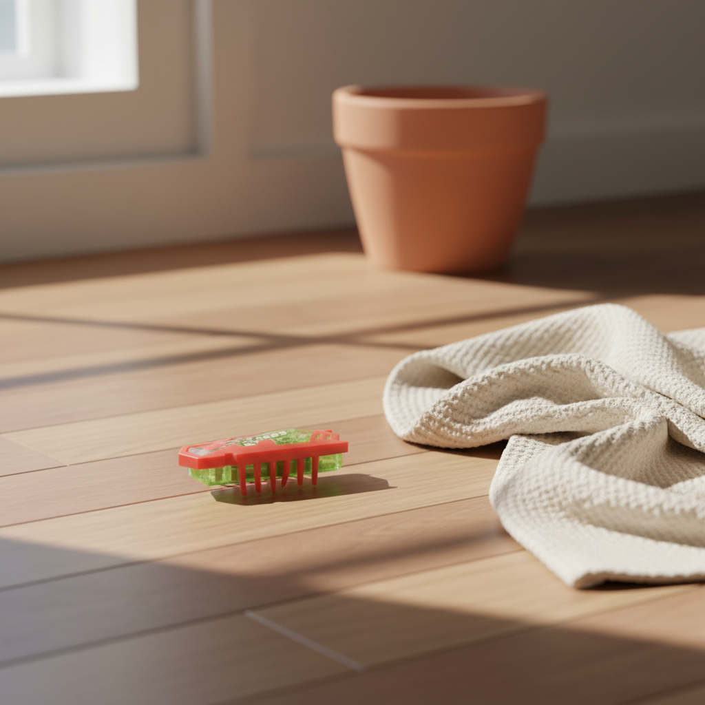 Motion-Activated Beetle Cat Toy - lifestyle AI photoshoot
