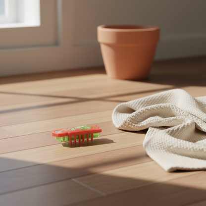 Motion-Activated Beetle Cat Toy - lifestyle AI photoshoot