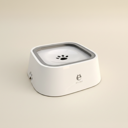 Stainless Steel Pet Food & Water Bowl - studio AI photoshoot