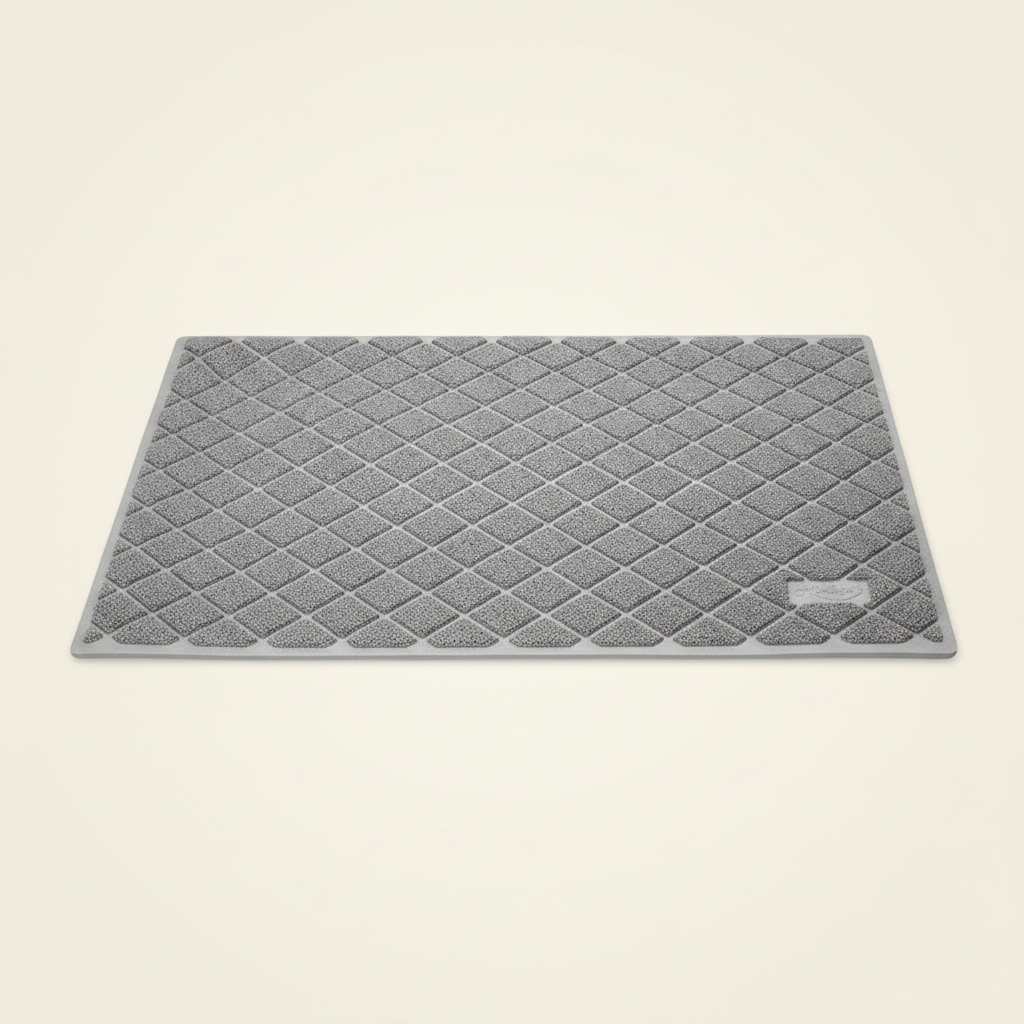 Non-Slip Premium Cat Litter Mat - studio AI photoshoot