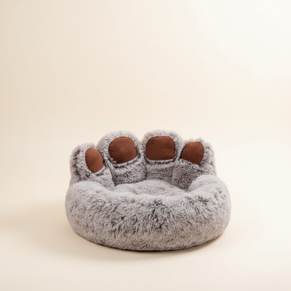 Long Stretch-Out Plush Cat Bed - studio AI photoshoot