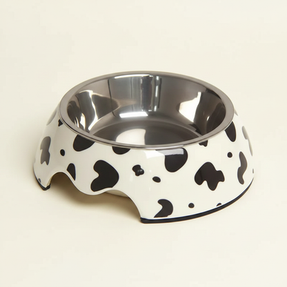 Non-Slip Stainless Steel Pet Bowl - studio AI photoshoot
