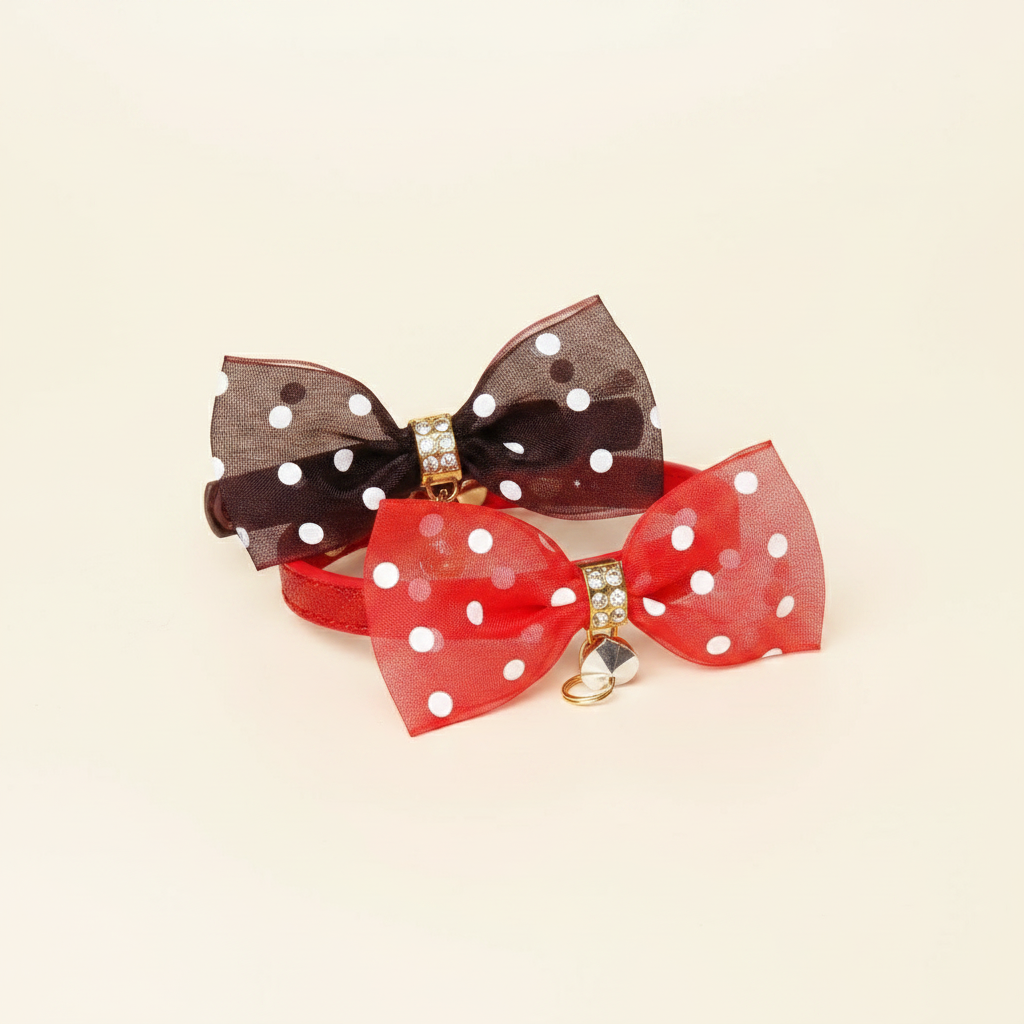 Bright Colors Adjustable Dog Collar - studio AI photoshoot