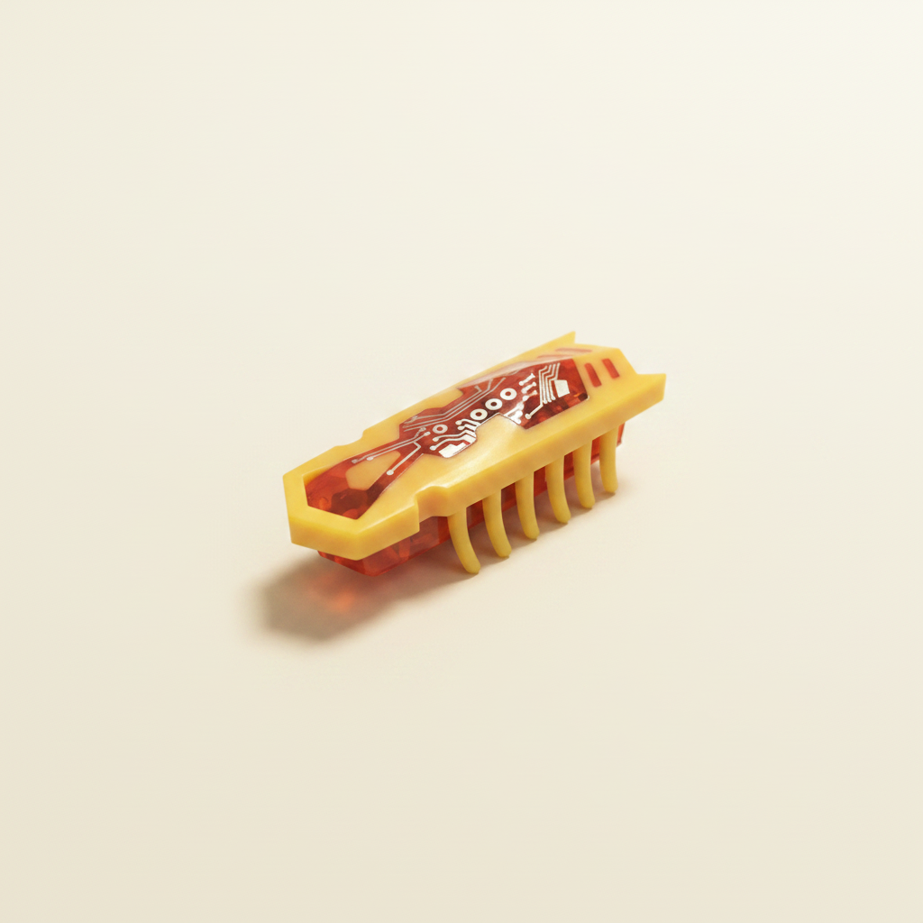 Motion-Activated Beetle Cat Toy - studio AI photoshoot