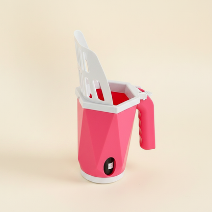 Self-Cleaning Cat Litter Scoop - Large Ergonomic Design for Clumping & Non-Clumping Litter - studio AI photoshoot