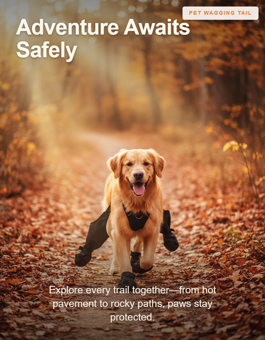 Anti-Slip Dog Shoes & Paw Protectors - Adventure Awaits Safely