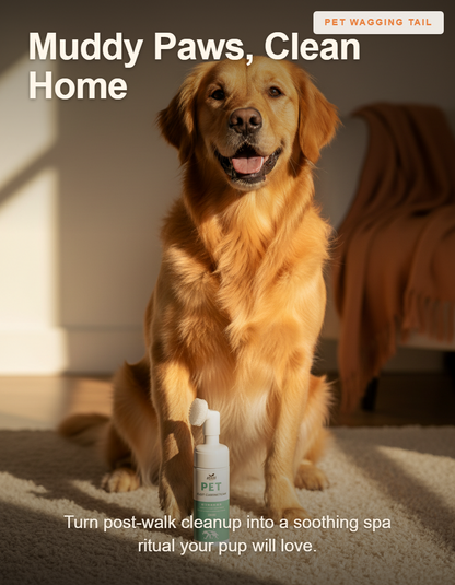 Pet Paw Cleaner & Foot Spa - Muddy Paws, Clean Home