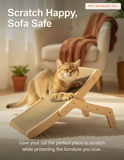 Cat Scratch Board - Scratch Happy, Sofa Safe