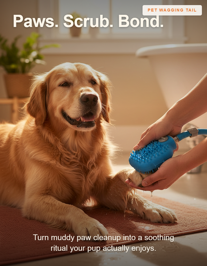 Pet Paw Washer Sponge - Paws. Scrub. Bond.