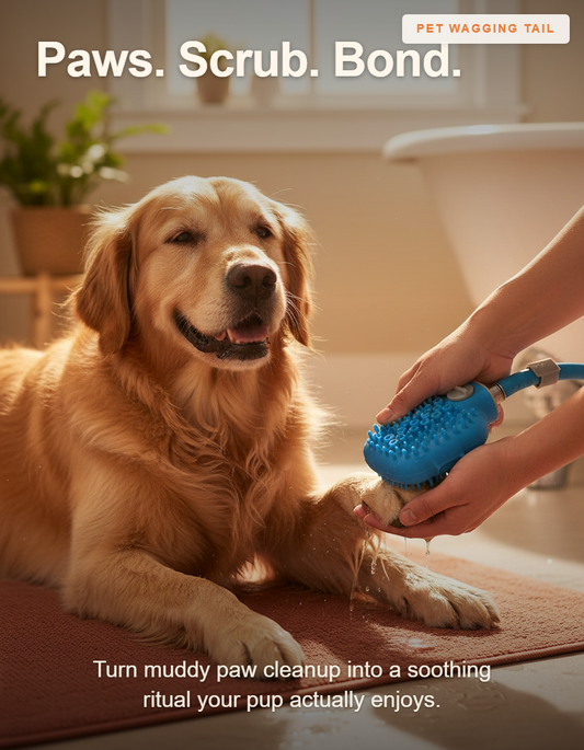 Pet Paw Washer Sponge - Paws. Scrub. Bond.