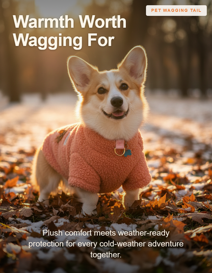 Plush Dog Winter Sweater - Warmth Worth Wagging For