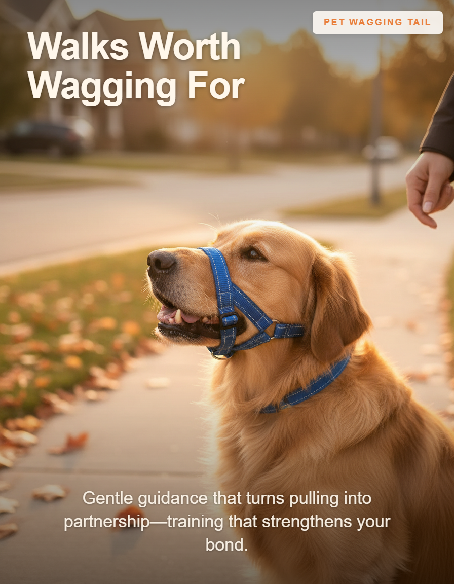 Adjustable Dog Training Collar - Walks Worth Wagging For