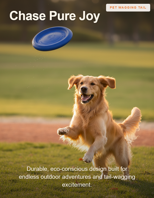 Flying Disc Dog Frisbee - Chase Pure Joy