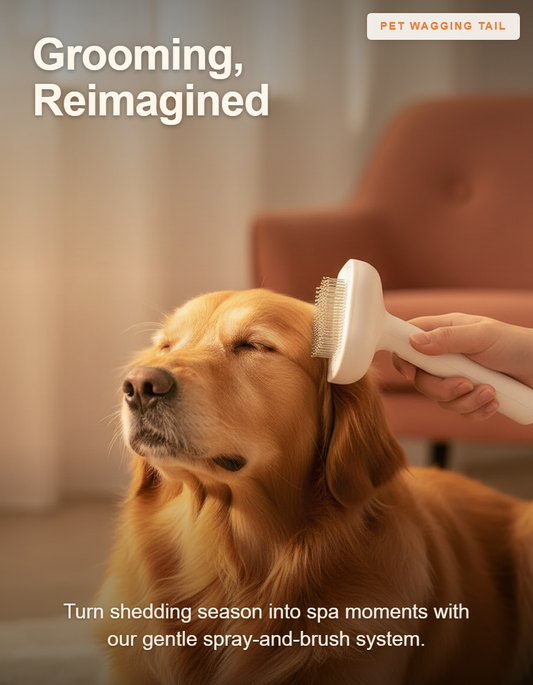 2-in-1 Spray & Grooming Brush - Grooming, Reimagined