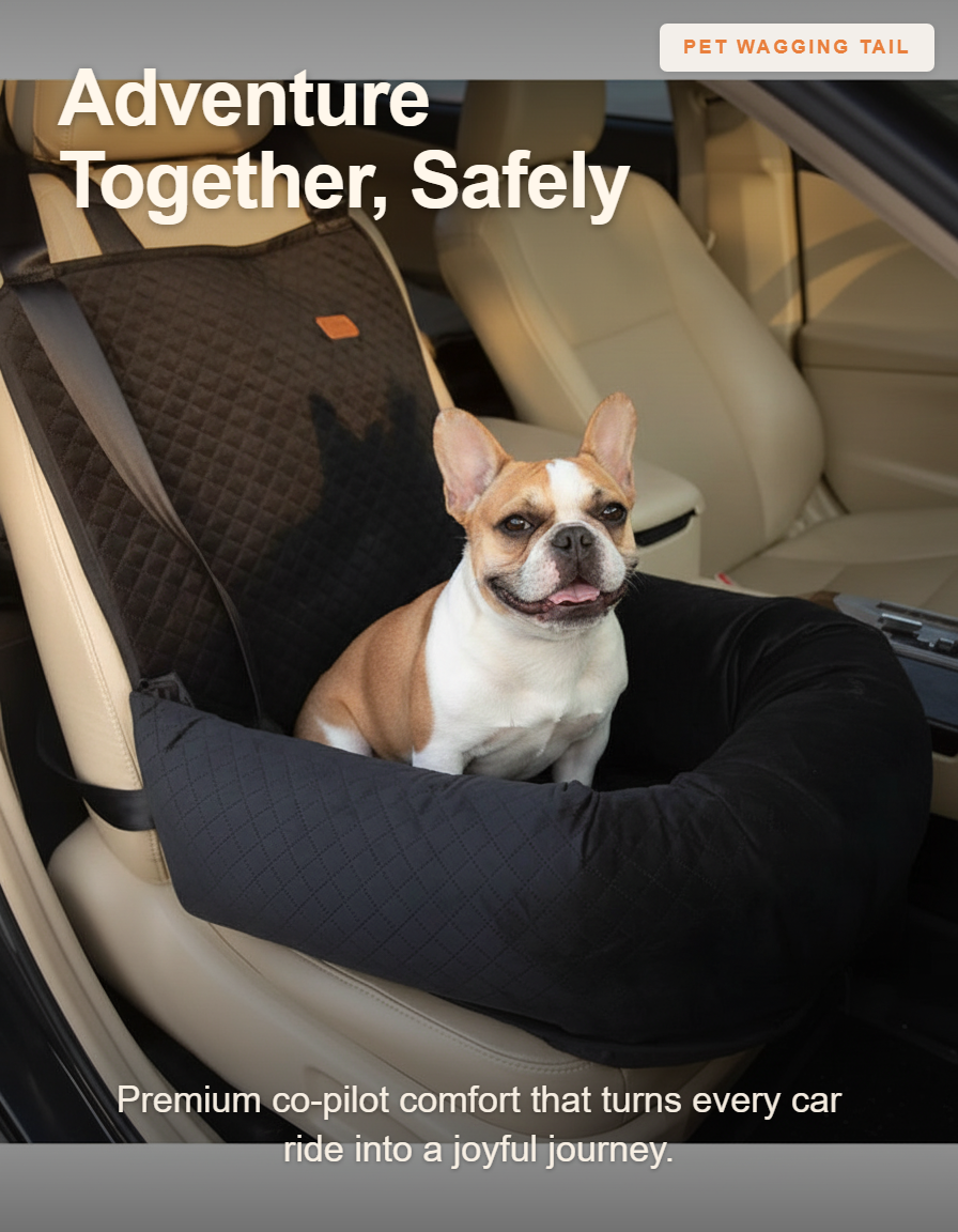 Car Travel Pet Kennel & Co-Pilot Seat - Adventure Together, Safely