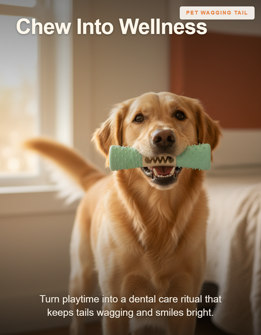 Dog Dental Chew Stick - Clinically Designed to Remove Plaque and Freshen Breath - Chew Into Wellness