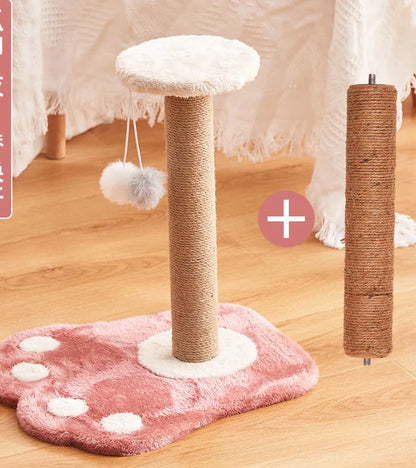 Durable Vertical Sisal Cat Scratching Post Toy
