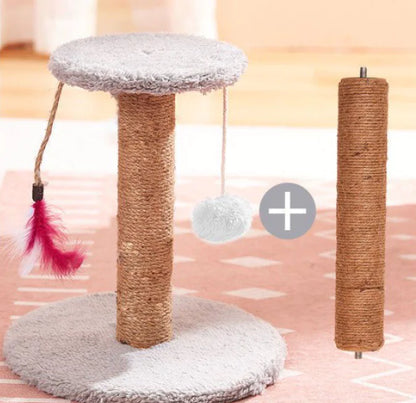Durable Vertical Sisal Cat Scratching Post Toy